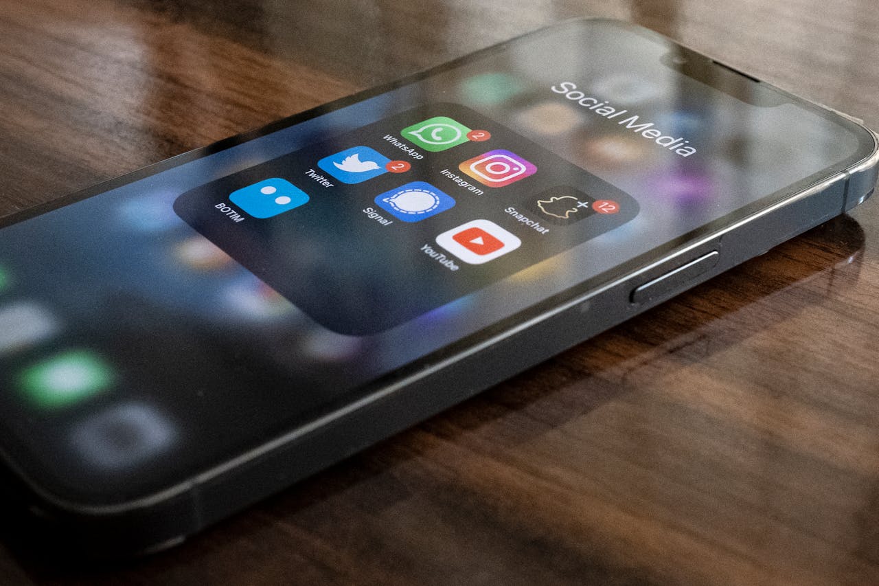 SM op smartphone